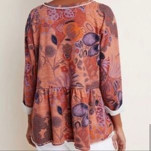 Saturday Sunday Anthropology Colleen Babydoll Sweatshirt